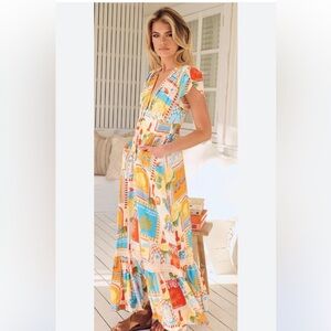 JAASE Sun Lounger Maxi Dress Medium